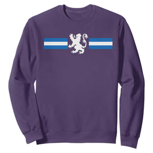 Scotland Lion Sweatshirt Retro Scottish Flag SCOT