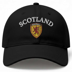 Scotland Soccer Baseball Cap Scottish Rampant Lion Scotland Coat of Arms Banner Football Fan