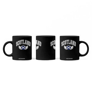 Scotland Soccer Coffee Mug Retro Vintage Scottish Flag Football Fan