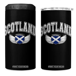Scotland Soccer 4 in 1 Can Cooler Tumbler Retro Vintage Scottish Flag Football Fan