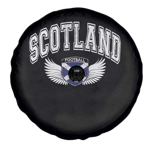 Scotland Soccer Spare Tire Cover Retro Vintage Scottish Flag Football Fan