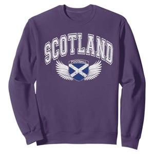 Scotland Soccer Sweatshirt Retro Vintage Scottish Flag Football Fan