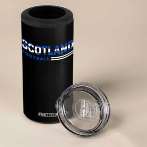 Scotland Football Pride 4 in 1 Can Cooler Tumbler Scottish Flag Soccer Fan National Team Fans