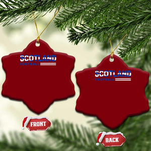 Scotland Football Pride Ceramic Ornament Scottish Flag Soccer Fan National Team Fans