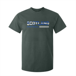 Scotland Football Pride T Shirt For Kid Scottish Flag Soccer Fan National Team Fans