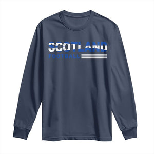 Scotland Football Pride Long Sleeve Shirt Scottish Flag Soccer Fan National Team Fans