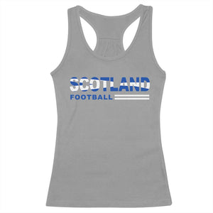 Scotland Football Pride Racerback Tank Top Scottish Flag Soccer Fan National Team Fans