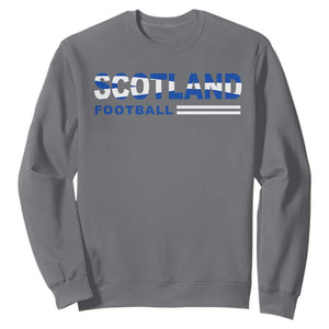Scotland Football Pride Sweatshirt Scottish Flag Soccer Fan National Team Fans