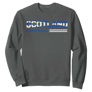 Scotland Football Pride Sweatshirt Scottish Flag Soccer Fan National Team Fans