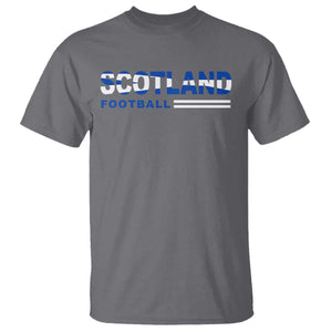Scotland Football Pride T Shirt Scottish Flag Soccer Fan National Team Fans