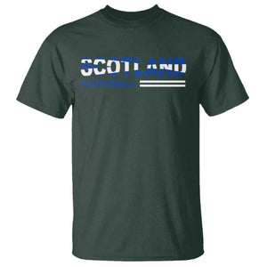 Scotland Football Pride T Shirt Scottish Flag Soccer Fan National Team Fans