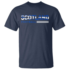 Scotland Football Pride T Shirt Scottish Flag Soccer Fan National Team Fans