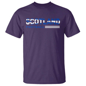 Scotland Football Pride T Shirt Scottish Flag Soccer Fan National Team Fans