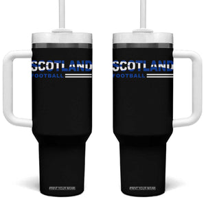 Scotland Football Pride Tumbler With Handle Scottish Flag Soccer Fan National Team Fans