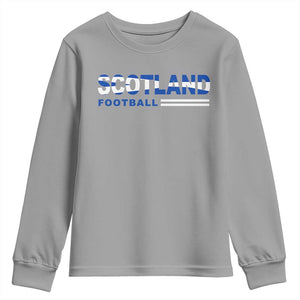 Scotland Football Pride Youth Sweatshirt Scottish Flag Soccer Fan National Team Fans