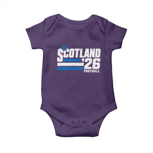 Scotland Football Fan Baby Onesie Scottish Soccer Supporter Scottish Flag 2026