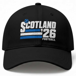 Scotland Football Fan Baseball Cap Scottish Soccer Supporter Scottish Flag 2026