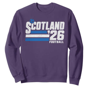 Scotland Football Fan Sweatshirt Scottish Soccer Supporter Scottish Flag 2026