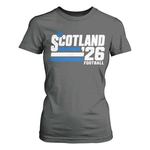 Scotland Football Fan T Shirt For Women Scottish Soccer Supporter Scottish Flag 2026