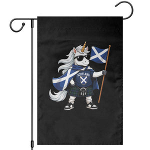 Funny Scotland Unicorn Garden Flag Cool Scottish Unicorn with Kilt Flag Scotland Pride Football Fans
