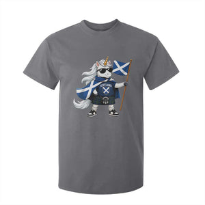 Funny Scotland Unicorn T Shirt For Kid Cool Scottish Unicorn with Kilt Flag Scotland Pride Football Fans