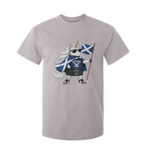 Funny Scotland Unicorn T Shirt For Kid Cool Scottish Unicorn with Kilt Flag Scotland Pride Football Fans