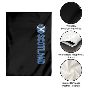 Scotland Soccer Garden Flag Vintage SCOT Scottish Flag Graphic Football Fan