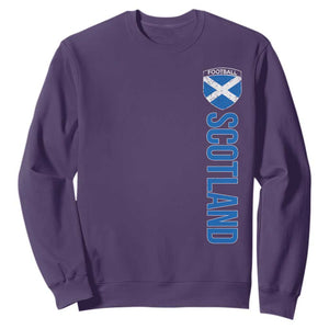 Scotland Soccer Sweatshirt Vintage SCOT Scottish Flag Graphic Football Fan