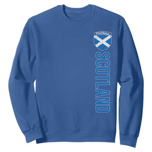 Scotland Soccer Sweatshirt Vintage SCOT Scottish Flag Graphic Football Fan