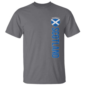 Scotland Soccer T Shirt Vintage SCOT Scottish Flag Graphic Football Fan