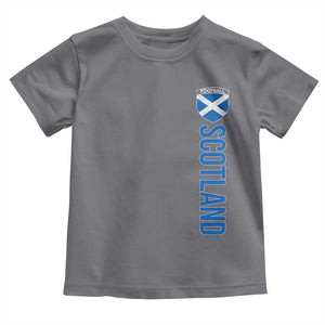 Scotland Soccer Toddler T Shirt Vintage SCOT Scottish Flag Graphic Football Fan