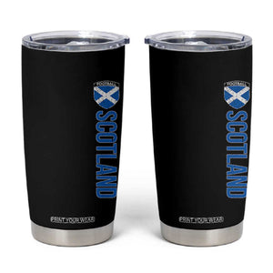 Scotland Soccer Tumbler Cup Vintage SCOT Scottish Flag Graphic Football Fan