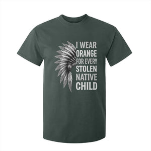 I Wear Orange For Every Stolen Native Child T Shirt For Kid Orange Day TS10 Dark Forest Green Print Your Wear