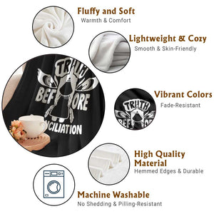 Native American Every Child Throw Blanket Truth Before Reconciliation TS10 Print Your Wear