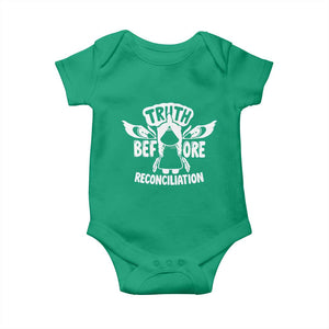 Native American Every Child Baby Onesie Truth Before Reconciliation TS10 Irish Green Print Your Wear
