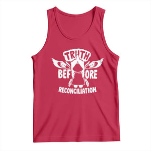 Native American Every Child Tank Top Truth Before Reconciliation TS10 Red Print Your Wear