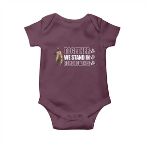 Native American Every Child Baby Onesie Together We Stand in Remembrance 215 Stolen Children TS10 Maroon Print Your Wear
