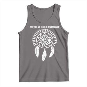 Native American Every Child Tank Top Together We Stand in Remembrance TS10 Deep Heather Print Your Wear