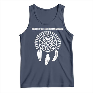 Native American Every Child Tank Top Together We Stand in Remembrance TS10 Navy Print Your Wear