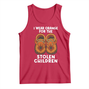 I Wear Orange For Every Stolen American Native Child Tank Top Orange Day TS10 Red Print Your Wear