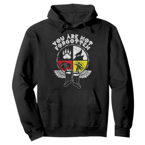 Native American Indian Hoodie You Are Not Forgotten TS10 Black Print Your Wear