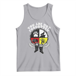 Native American Indian Tank Top You Are Not Forgotten TS10 Athletic Heather Print Your Wear