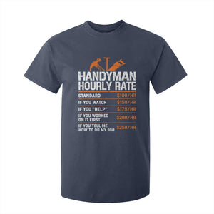 Handyman Hourly Rate T Shirt For Kid Handyman Gifts Contractor Coworker Gift