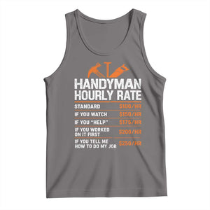 Handyman Hourly Rate Tank Top Handyman Gifts Contractor Coworker Gift