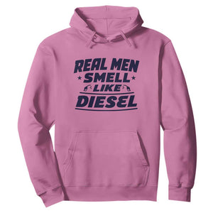 Real Men Smell Like Diesel Truck Mechanic Humor Hoodie