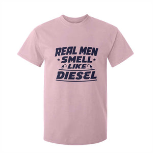 Real Men Smell Like Diesel Truck Mechanic Humor T Shirt For Kid