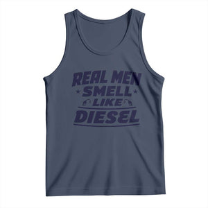 Real Men Smell Like Diesel Truck Mechanic Humor Tank Top