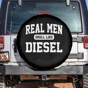 Funny Truck Mechanic Spare Tire Cover Real Men Smell Like Diesel