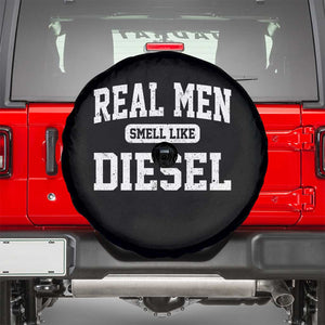 Funny Truck Mechanic Spare Tire Cover Real Men Smell Like Diesel