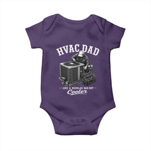 HVAC Dad Baby Onesie Funny Technician Fathers Day Graphic